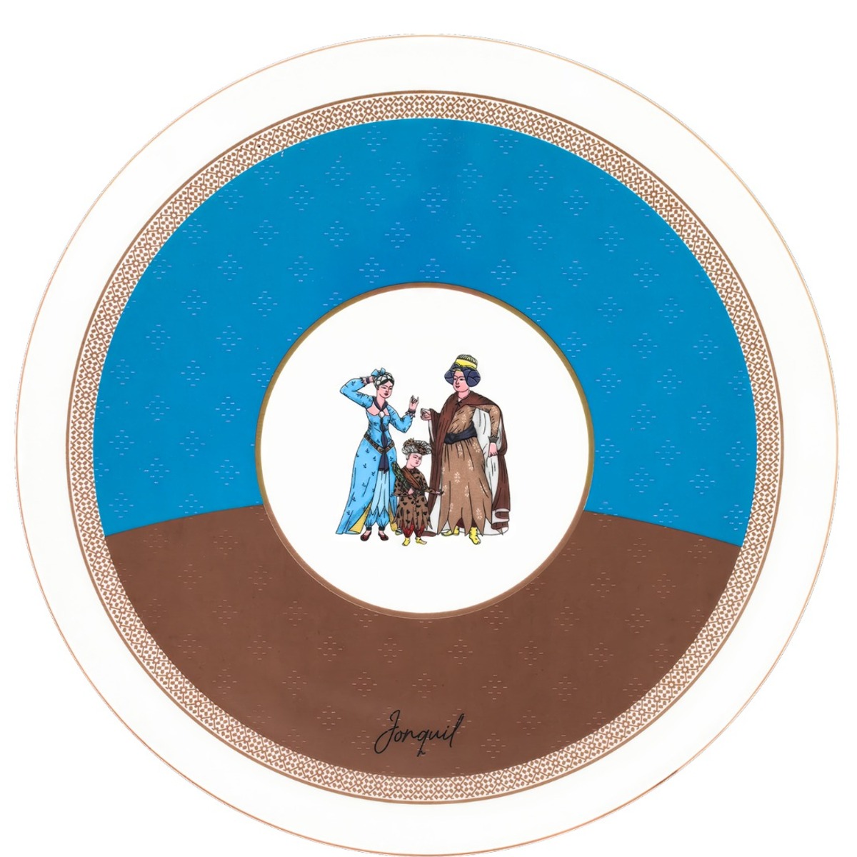 Porselen Servis Tabağı / Porcelain Service Plate