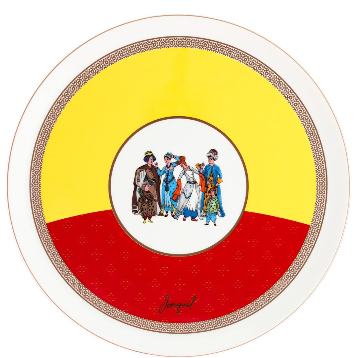 Porselen Servis Tabağı / Porcelain Service Plate
