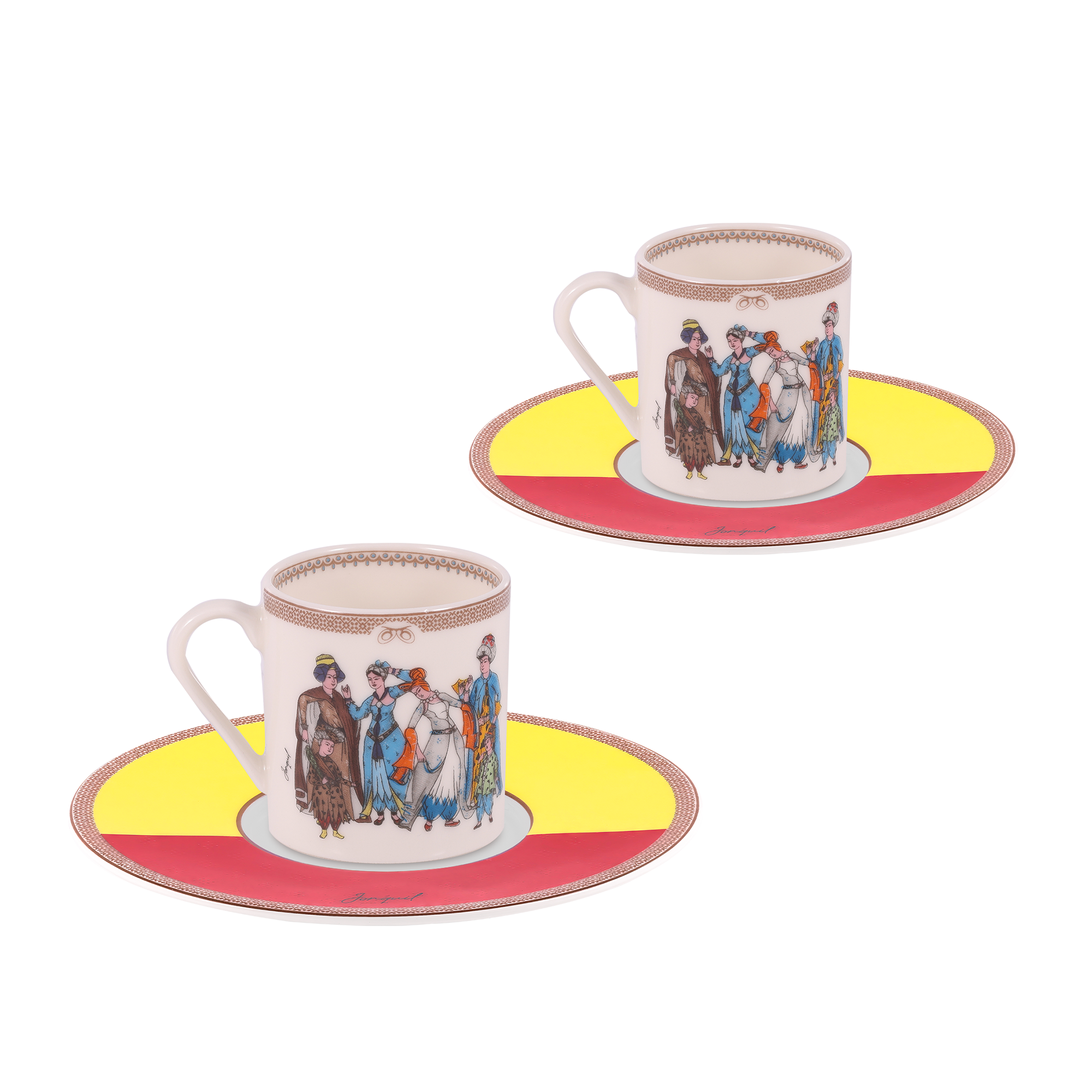 Porselen Kahve Fincanı Seti / Porcelain Coffee Cup Set