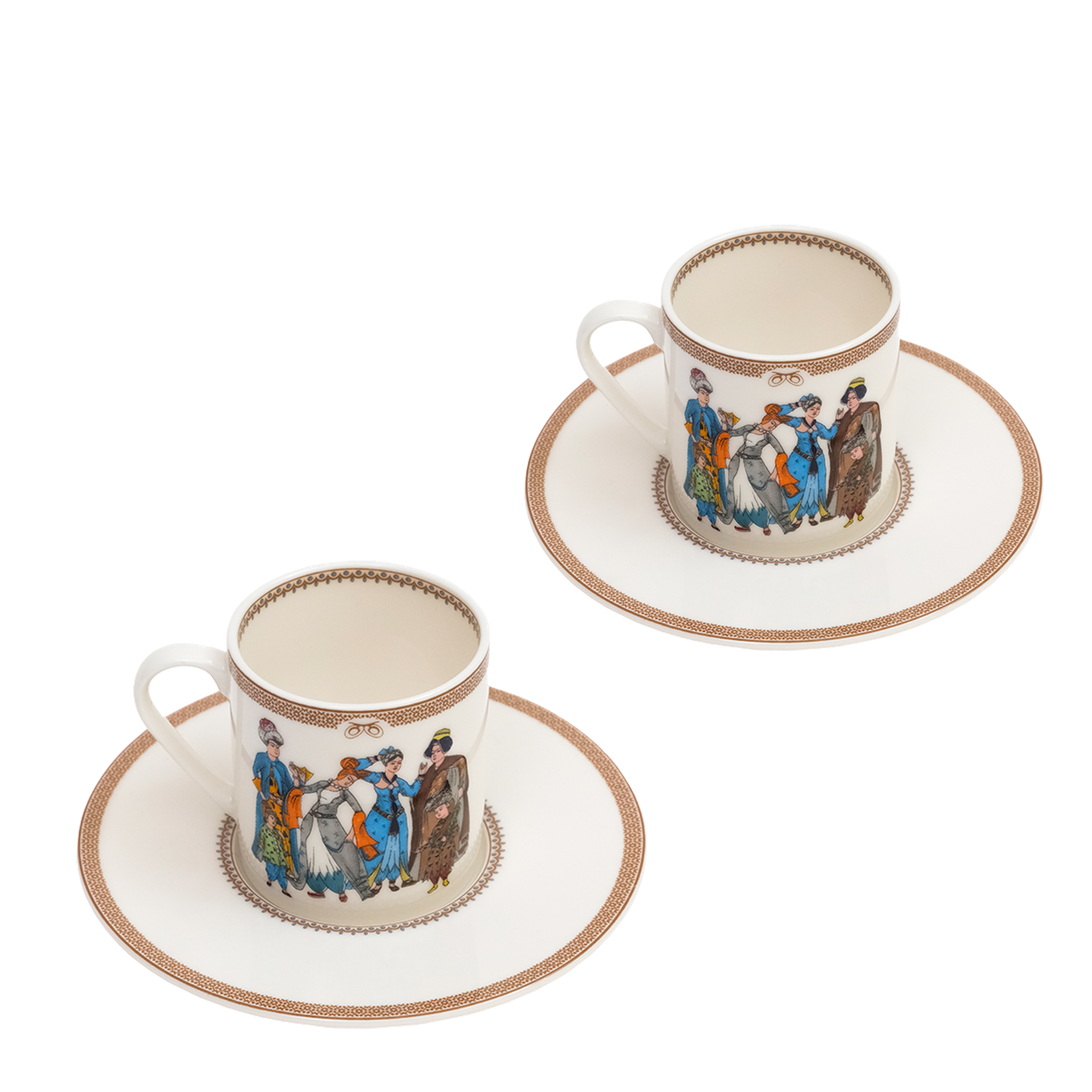Porselen Kahve Fincanı Seti / Porcelain Coffee Cup Set