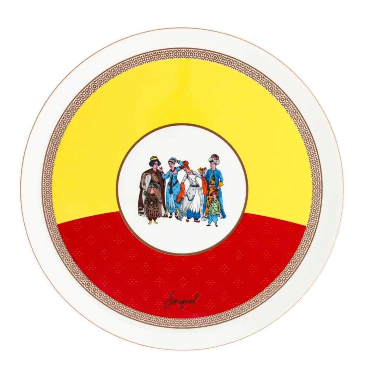 Porselen Servis Tabağı / Porcelain Service Plate
