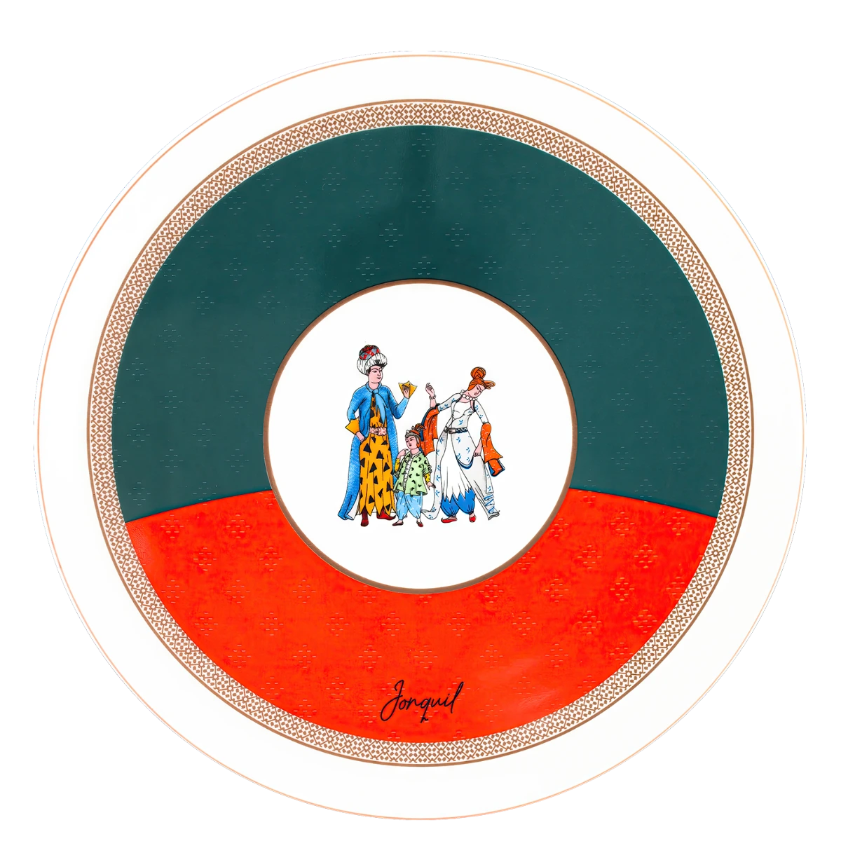 Porselen Servis Tabağı / Porcelain Service Plate